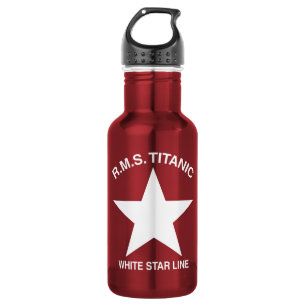 Titanic, White Star Line, Edelstahlflasche