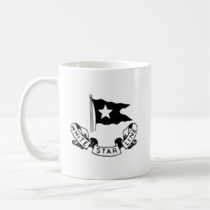 Titanic White Star Line Flag Kaffeetasse