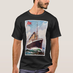 Titanic White Star Line Gemälde T-Shirt