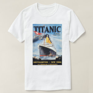Titanic White Star Line - Größte Schiff der Welt T-Shirt
