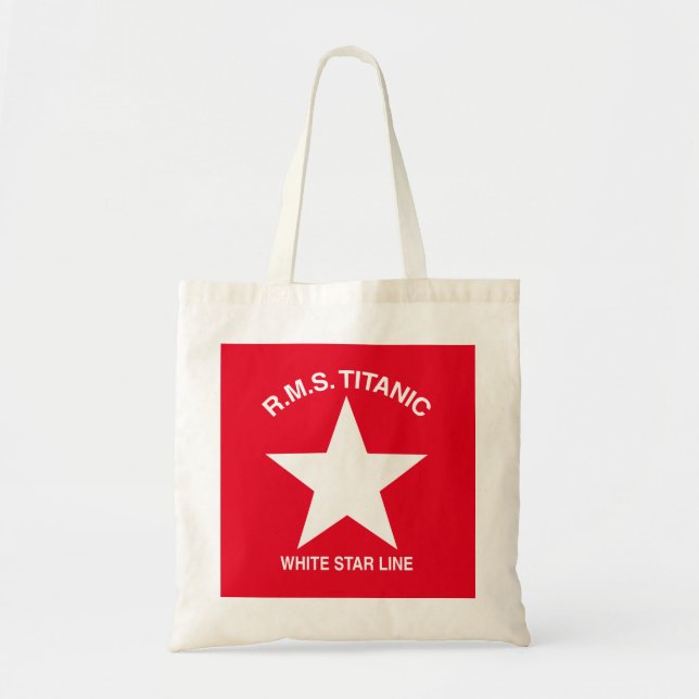 Titanic, White Star Line Tragetasche (Vorne)