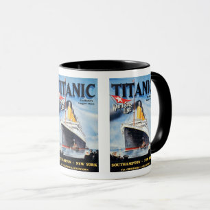 Titanic White Star Line - Weltgrößter Liner Tasse