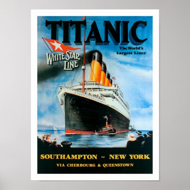 Titanic-World ist der größte Liner! Poster (Vorne)