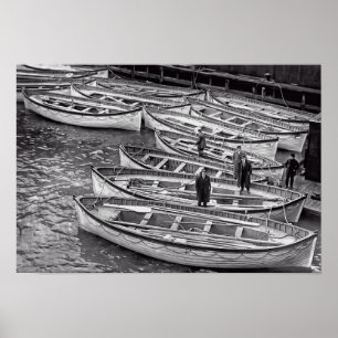 Titanic's Rettungsboote Poster