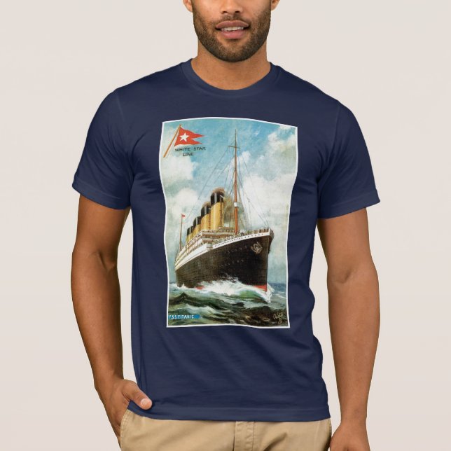 Titanisch in Meer T-Shirt (Vorderseite)