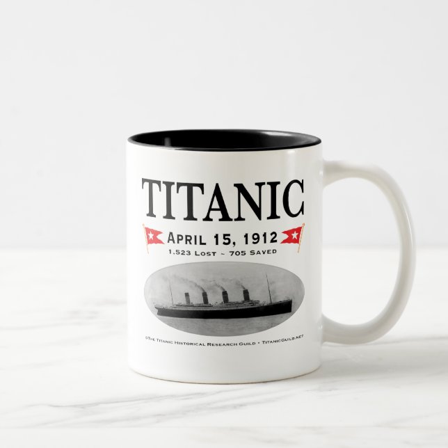Titanische Geist-Schiff Zwei-Ton Tasse (Rechts)
