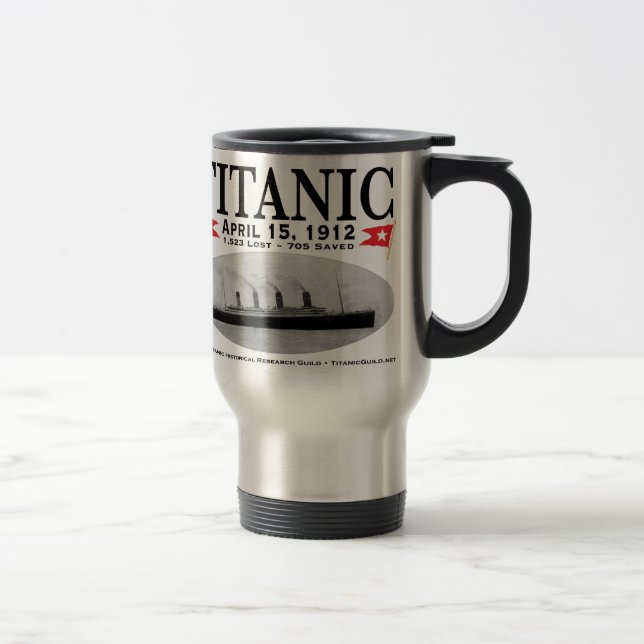 Titanische Geist-Schiffs-Reise-Tasse (rostfreier Reisebecher (Rechts)