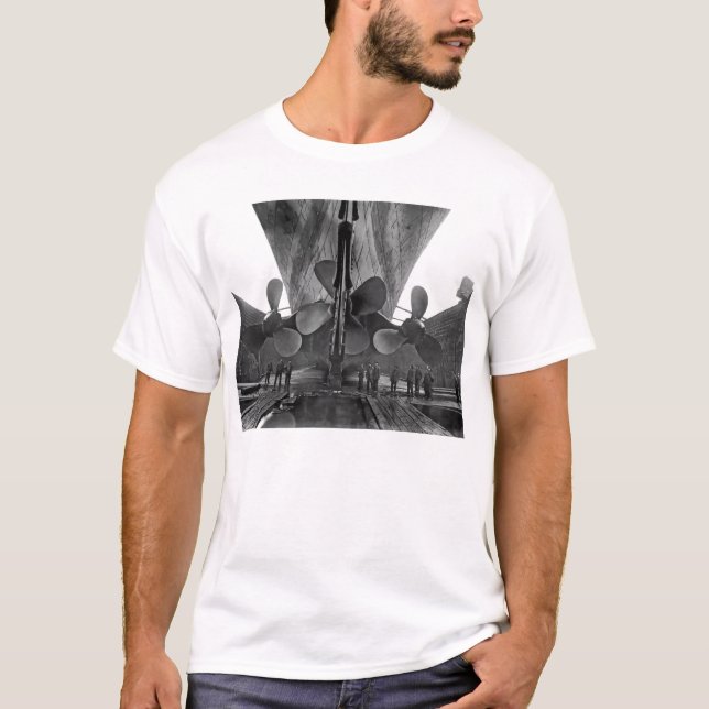 Titanische Propeller Effektivwerts T-Shirt (Vorderseite)