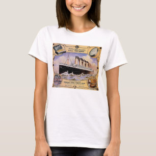Titanische Vintage Seifen-Anzeige T-Shirt