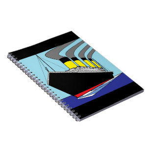 Titanisches Notizbuch Notizblock