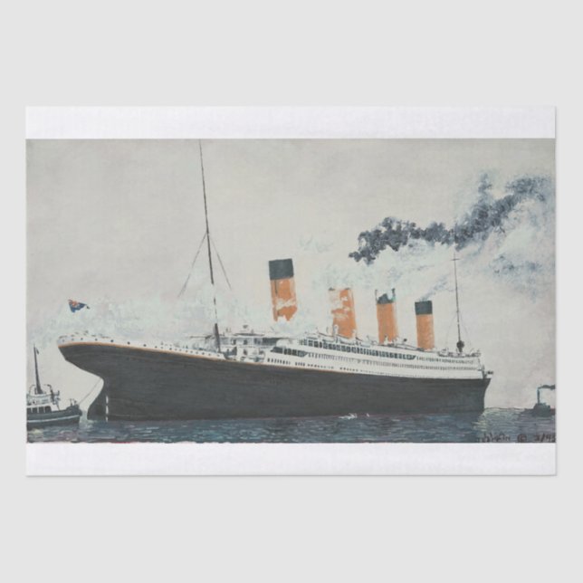 TITANISCHES SEIDENPAPIER (Vorderseite)