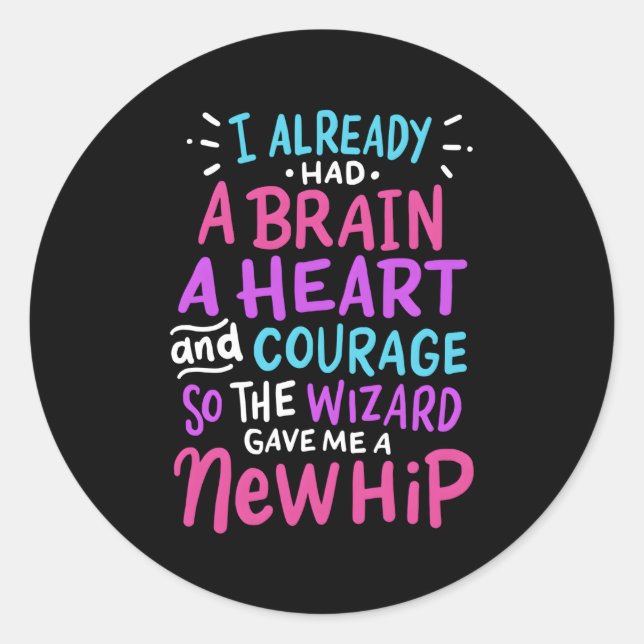 Titanium Angesagt Replacet Operation Spaß Neu Ange Runder Aufkleber (Vorderseite)