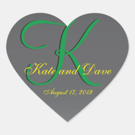 Titanium Best Fun Fab Herz-Aufkleber