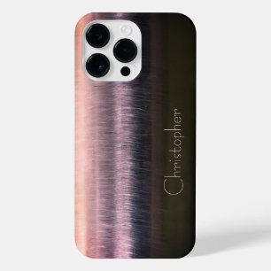 Titanium Bronze, rostfreier Stahl iPhone 14 Pro Max Hülle