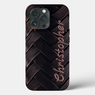 Titanium Cord Bronze Shiny Stainless Steel Metalic Case-Mate iPhone Hülle