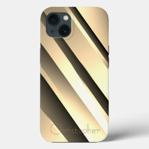 Titanium Gold Edelstahl-Druck Case-Mate iPhone Hülle