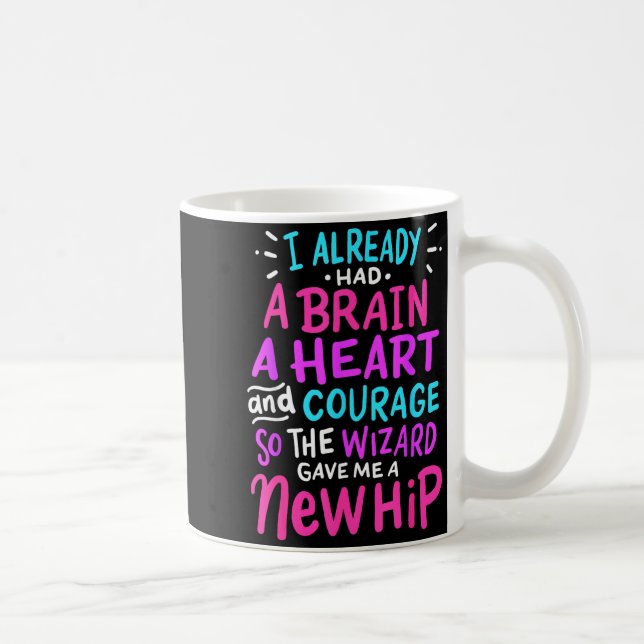 Titanium Hip Replacement Surgery Humor Funny New H Kaffeetasse (Rechts)