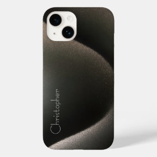 Titanium Silver Stainless Steel Print iPhone 15 Case-Mate iPhone 14 Hülle