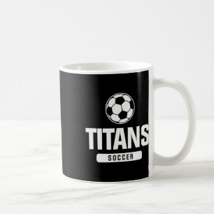 Titans Fußball für Grund-, Mittel- und Oberschule Kaffeetasse