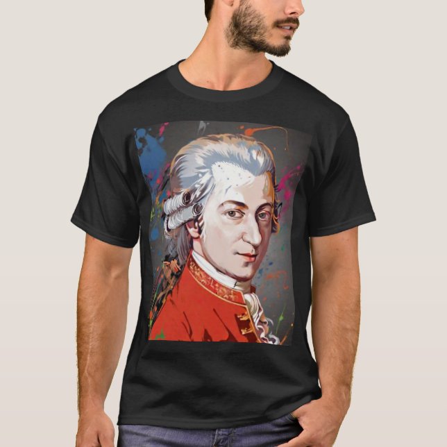 Titans of Music: Mozart T-Shirt (Vorderseite)