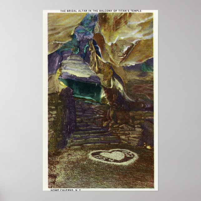 Titans Tempelbalkonblick auf die Bridal Poster (Vorne)