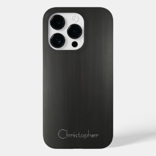 Titansilber, rostfreier Edelstahl Case-Mate iPhone 14 Pro Hülle