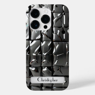 Titansilber, rostfreier Stahl Case-Mate iPhone 14 Pro Hülle