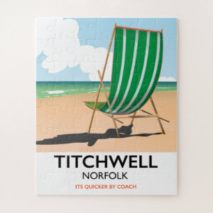 Titchwell Norfolk Beach Poster Puzzle