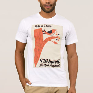 Titchwell Norfolk Strand Reiseplakat T-Shirt