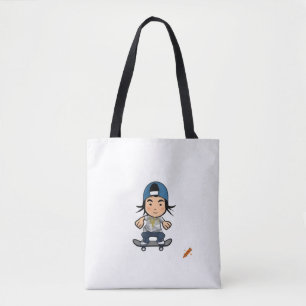 Titel: B-Boy Street Style Tote Bag - Asian Bre
