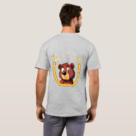 Titel Bee oder nicht Bee Bär - Shakespeare Humor  T-Shirt