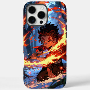 Titel: Demon Slayer-Handyhülle: Tanjiro Hinokami iPhone 16 Pro Max Hülle
