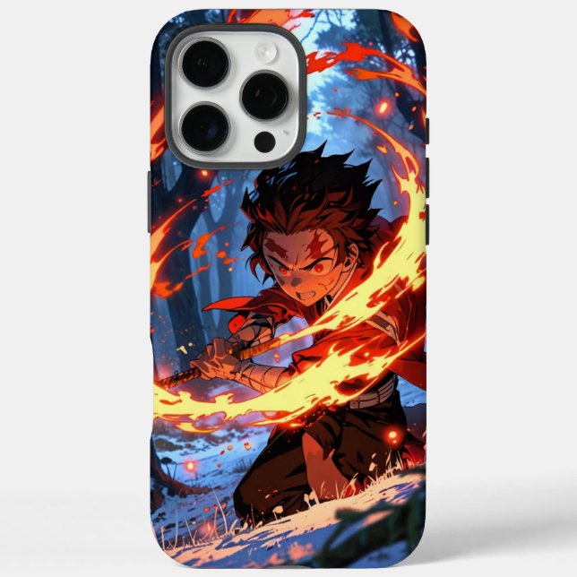 Titel:  Demon Slayer-Handyhülle: Tanjiro Hinokami  Case-Mate iPhone Hülle (Rückseite)
