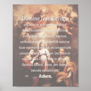 Titel der Familie (Lateinisch) Poster