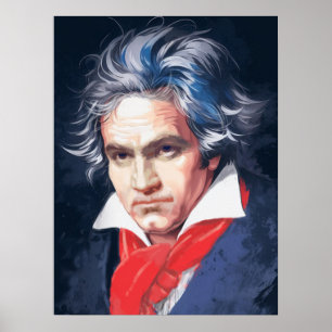 Titel der Musik: Beethoven Poster