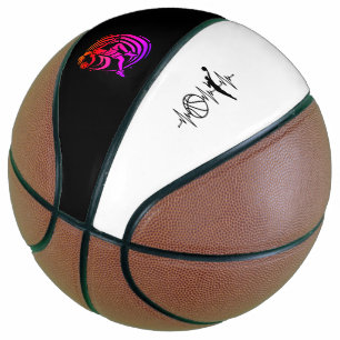 Titel: Dynamisches Logo für die Basketball-Silhoue Basketball