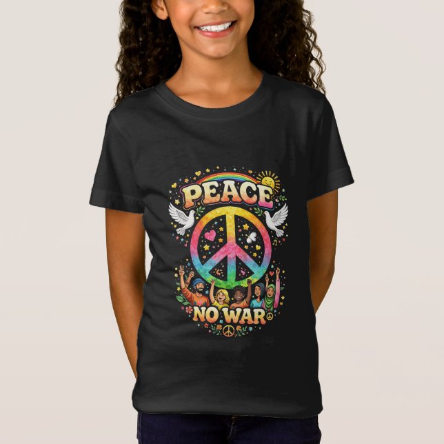 Titel: Frieden statt Krieg T-Shirt (Vorderseite)