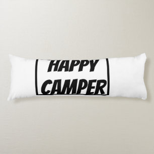 Titel: Glücklicher Camper Lustiger Camping Outdoor Seitenschläferkissen