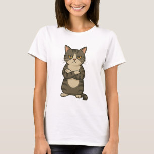 Titel: Grumpy Cat Attitüde – Lustiges Cartoon T-Sh T-Shirt