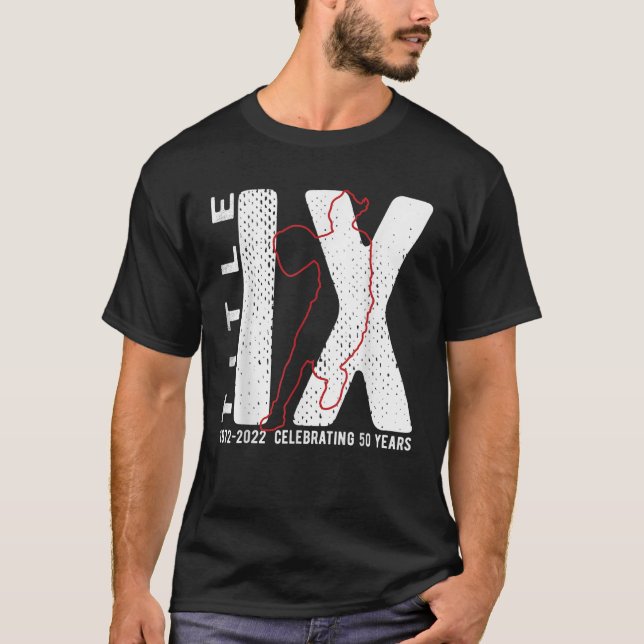 Titel IX 50 Jahre Jubiläum Änderungen der US-Bildu T-Shirt (Vorderseite)