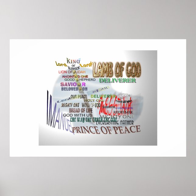 Titel Jesu Christi Poster (Vorne)