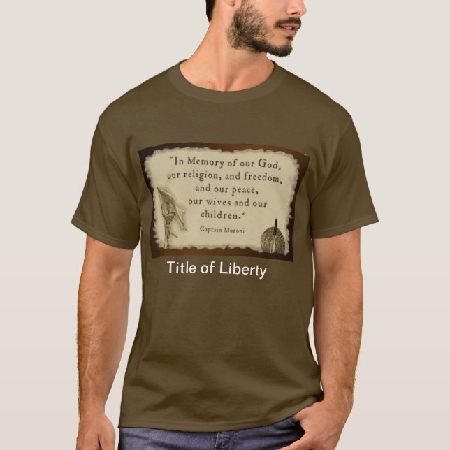 Titel Liber-T-Shirt T-Shirt (Vorderseite)