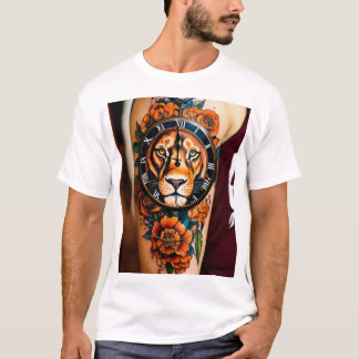 Titel: Lioness Rose Tattoo Bekleidung: Tragen Sie  T-Shirt