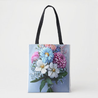 Titel: Luxuriöser Diamond Bouquet Tote Bag Transfo