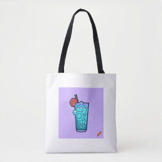 Titel: "Magical Fruity Cocktail Tote Bag - Cartoon