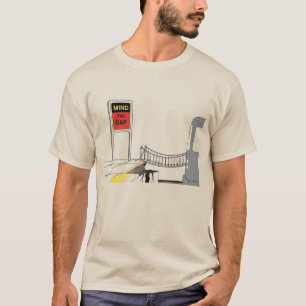 Titel: Mind the Gap - Surreal London Train Art T-Shirt