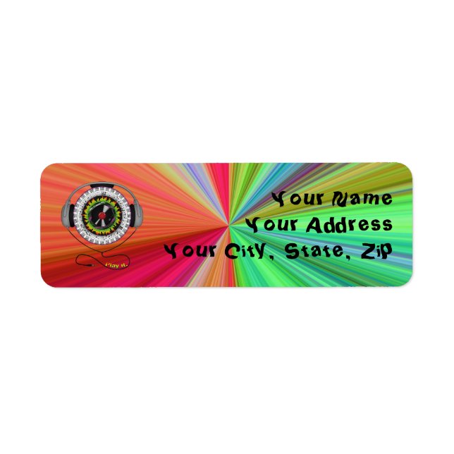 Titel "Music of Life Return Address" (Vorne)