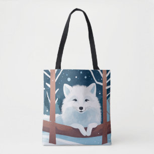 Titel: Niedliche Lächelnde Arktis Fox Illustration
