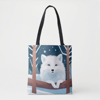 Titel: Niedliche Lächelnde Arktis Fox Illustration