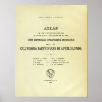 Titel Page Atlas California Erdbeben